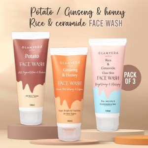 GLAMVEDA Brightening , Korean Glass Skin & Anti Pigmentation ( Rice ...