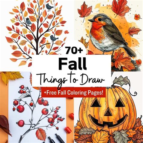 autumn drawing ideas – Artsydee – Drawing, Painting, Craft & Creativity