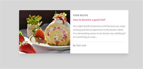 Image with Text Cards in HTML Using CSS 的图像结果