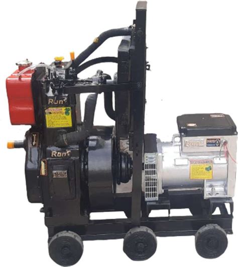 RUN+ Diesel Generator 10 KVA 10000 W 12 Electric Generator Price in ...