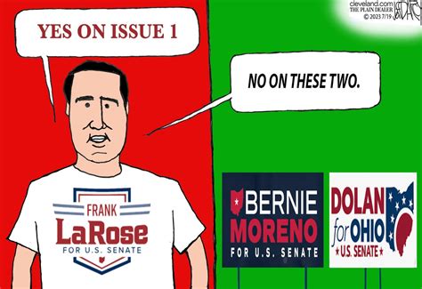 LaRose Senate run, Issue 1: Darcy cartoon - cleveland.com