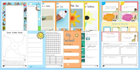 Summer End of School Year Senior Primary Activity Pack