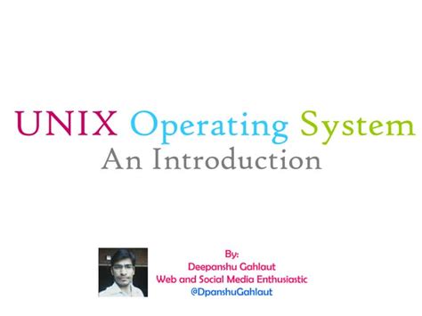Image result for Unix Introduction