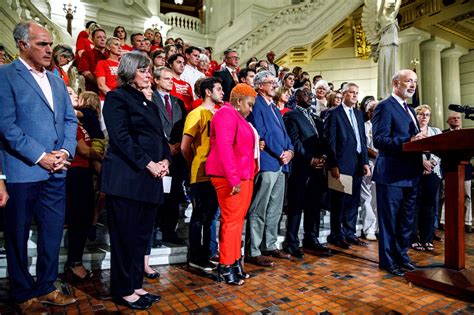 Gov. Wolf, Sen. Casey call for action on guns after mass shootings ...