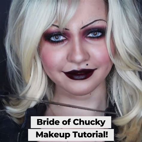 Image result for Chucky Bride Makeup Tutorial