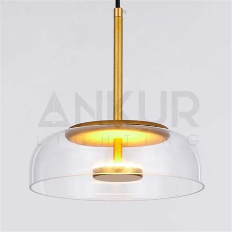 ANKUR HALO WIDE GLASS LED PENDANT LIGHT at the lowest price in India.