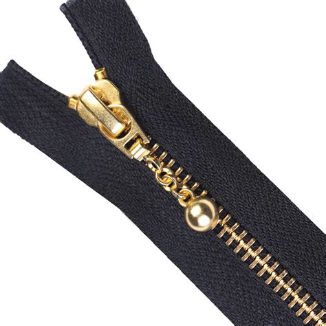 YKK- #5 Gold Ball Runner Coat YKK Zipper – JHONEA ACCESSORIES