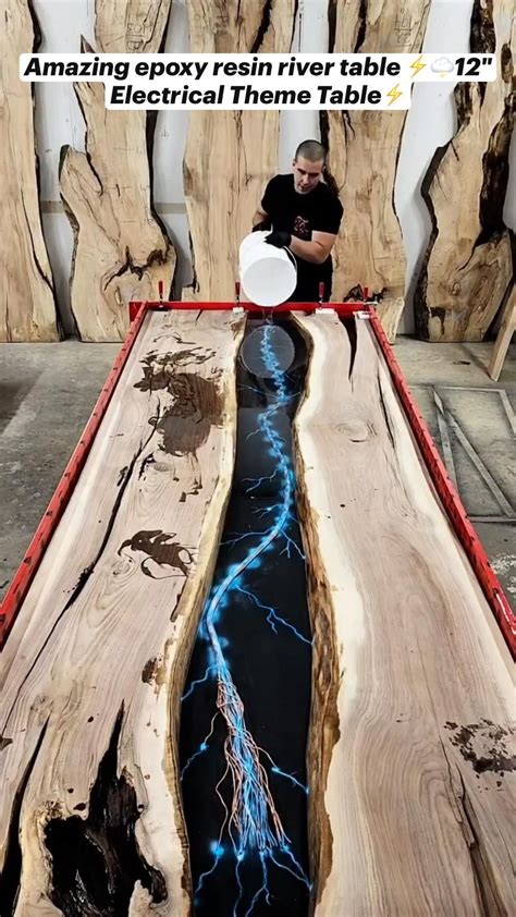 Image result for Epoxy Table Tutorial