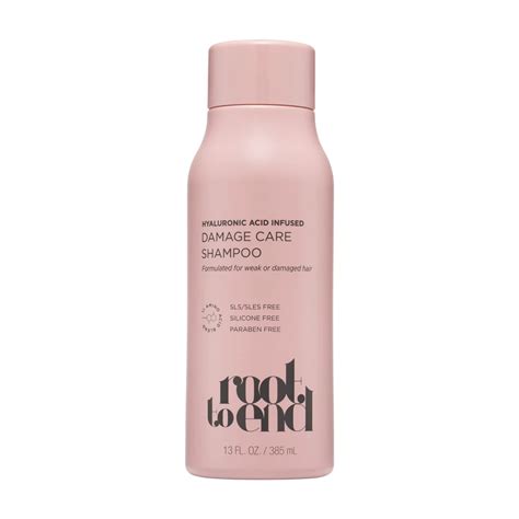 Buy Root to End Damage Care Shampoo, Hyaluronic Acid, 13 fl oz from ...