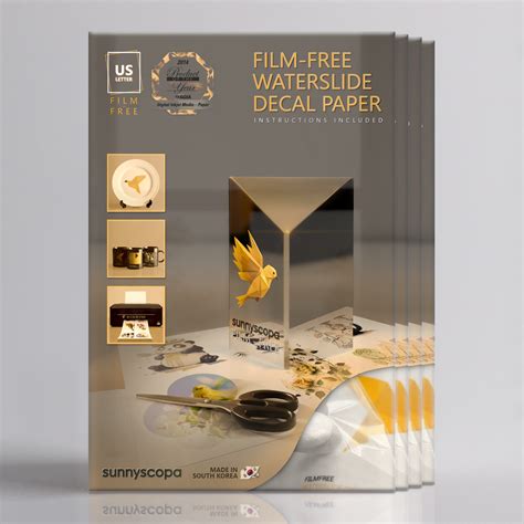 What is Film-Free Decal Paper? – SUNNYSCOPA