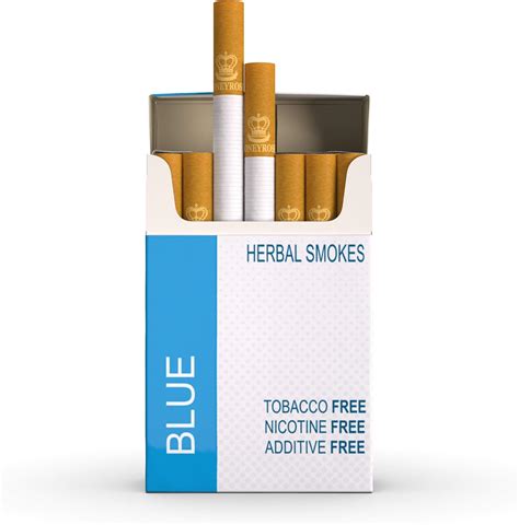 Amazon.com: Honeyrose BLUE - Tobacco & Nicotine FREE Herbal Cigarettes, Made in England : Health ...