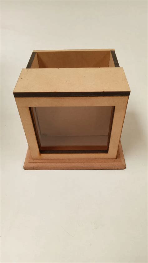 Shadow Box Pen Stand Single Slot