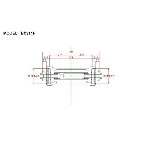 Bitex Front Road Hub | BX314F | Cycling Boutique