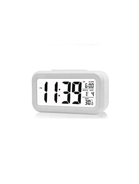 Buy Rosalie Plastic Digital Smart Backlight Battery Operated Alarm ...