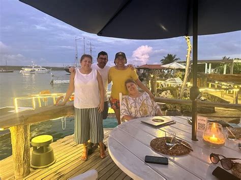 The most beautiful restaurant in a beautiful setting, overlooks the bay ...