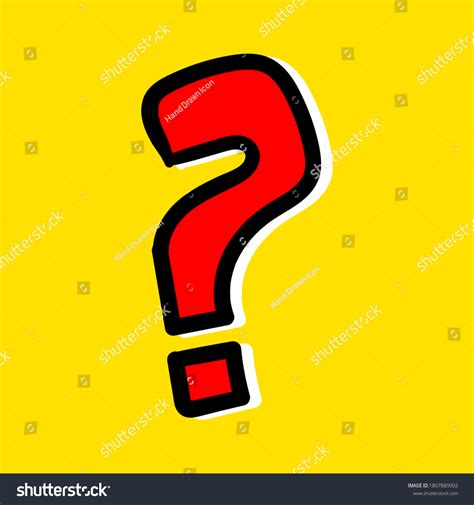 Image result for Red Question Mark Handrawn