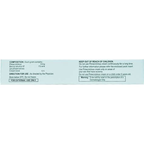 Pacroma 1% Cream | Uses, Side Effects, Price | Apollo Pharmacy