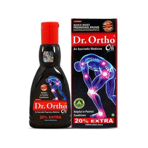 Buy Dr Ortho's Pain Relief Ayurvedic Medicine Oil Online at BeatO