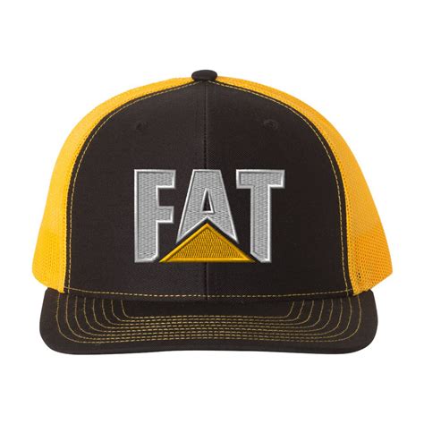 FAT Cat Hat Embroidered Funny Caterpillar Dad Hat Gift Unisex ...