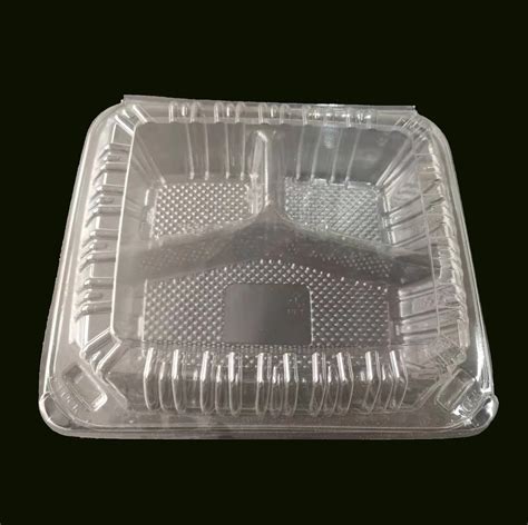 3-compartment Clear Plastic Clamshell Container - Buy 3-compartment ...