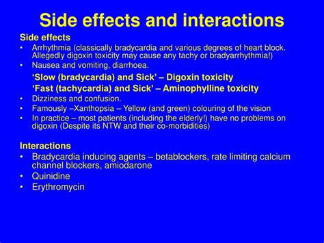 Image result for Digoxin Side Effects
