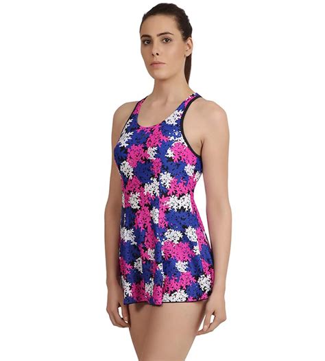 Buy Speedo Printed Swimdress - Navy - Ecstatic Swimwear Online | Speedo ...