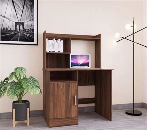 NEUDOT Vision 3 Door Engineered Wood Office Table|Multi-Purpose Study ...