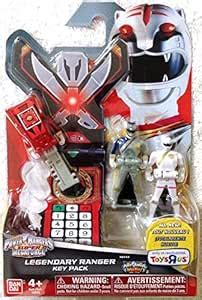 Buy Power Rangers Key Pack Wild Force Set C White Red Lunar Wolf Online ...