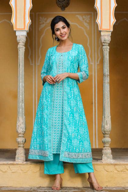Buy a Line Suits for Women Online in India – Gillori