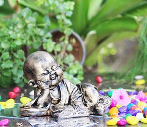 BECKON VENTURE Handcrafted laughing Buddha Statue big size For Home ...