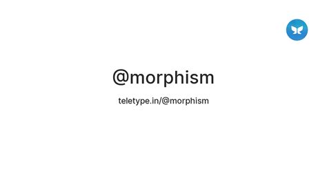 @morphism — Teletype