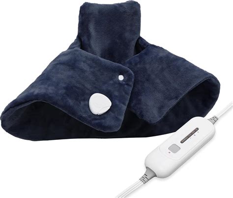 Amazon.com: Magshion Electric Heat Pad for Neck and Shoulders Pain Relief, Heated Wrap with 3 ...