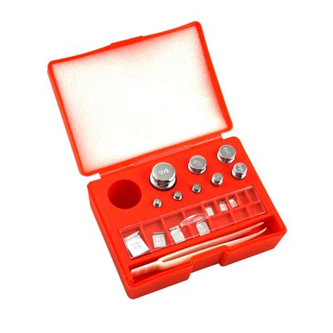 Calibration weights Set with storage box, 20,99