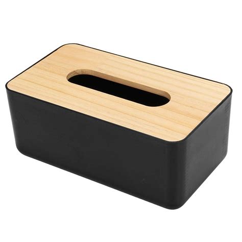 Buy Generic Wooden Cover Tissue Box Paper Napkin Storage Holder Case ...
