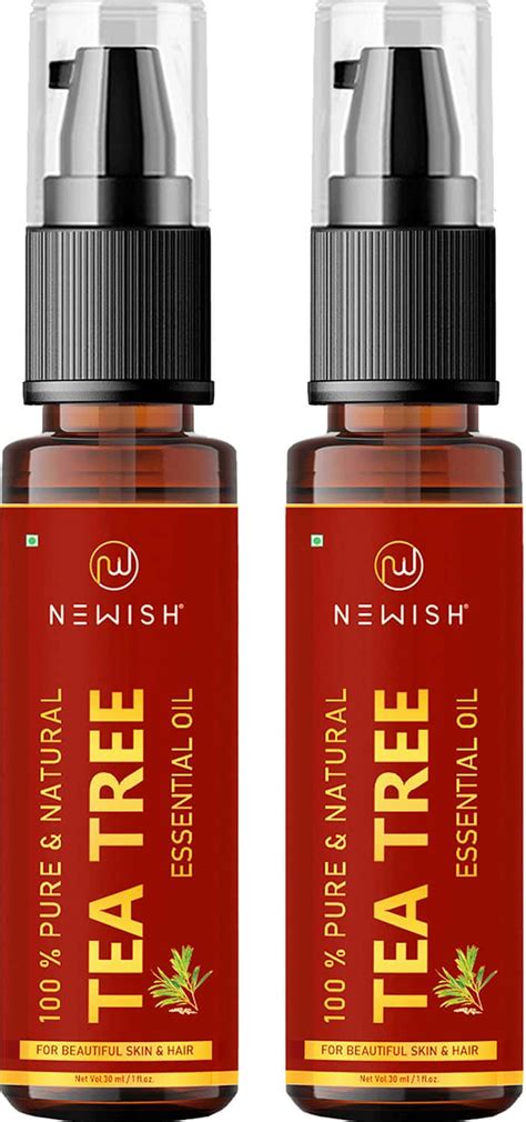 Buy NEWISH TEA TREE ESSENTIAL OIL FOR SKIN ACNE ANTI FUNGAL OIL HAIR ...