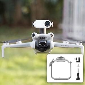 CAPART Top Expansion Bracket Camera Mount for DJI Mini 4 Pro, Action ...