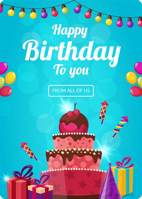 Birthday Gift Card Generator | Create Custom Gift Cards Online