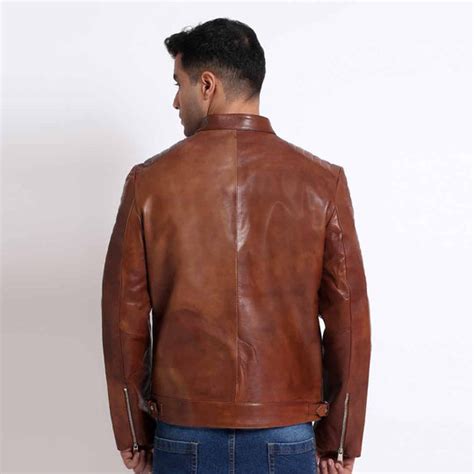 Buy Leather Jackets for Men - Black Bomber Jackets online | SaintG ...