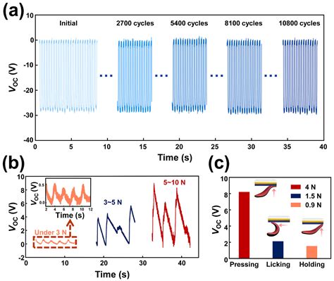 Self-Powered and Flexible Triboelectric Sensors with Oblique Morphology ...