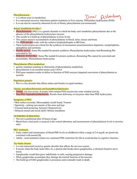 PKU & Tay-Sachs Disease.pdf
