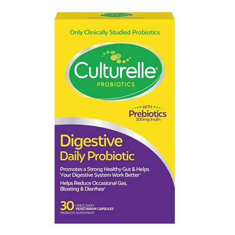 Culturelle Daily Probiotic, Digestive Health Capsules | Works Naturally ...