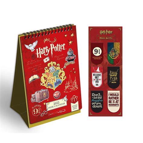 MCSID RAZZ- Harry Potter Combo Pack of 2 Table Calendar 2023 with ...