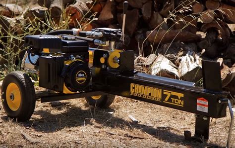 Image result for Using a Champion Log Splitter