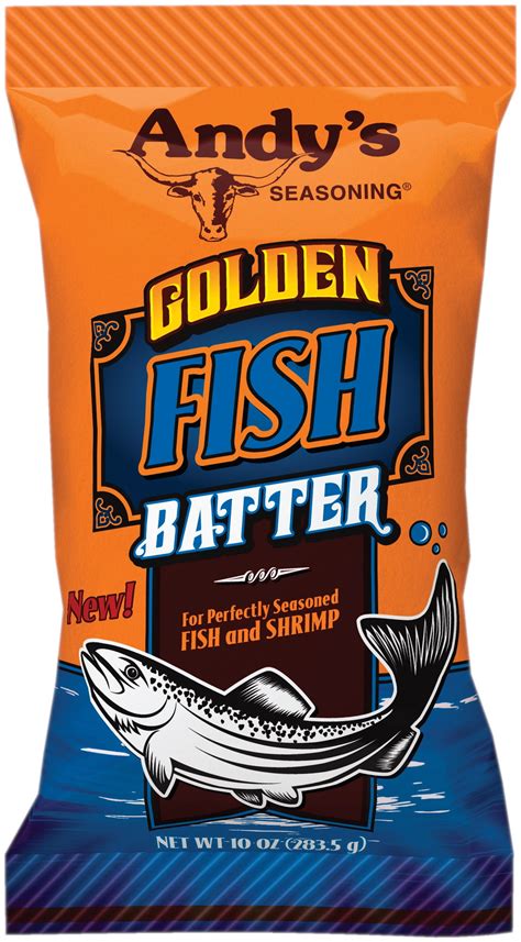 Andy's Seasoning Quality Golden Fish Breading, 2-Pack 10 oz. Bags ...
