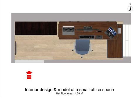 Entry #5 by archahmed2009 for Interior design & model of a small office ...