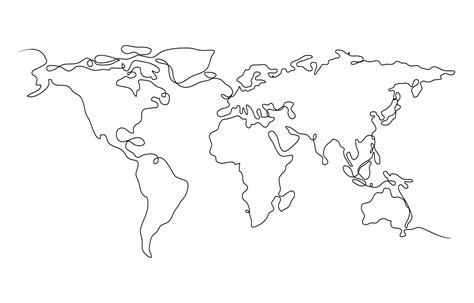 World Map Outline 的图像结果