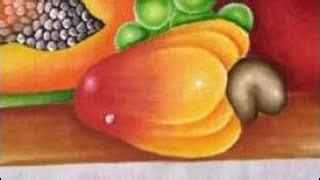 Como pintar coco aberto sem casca em tecido | Cantinho do Video