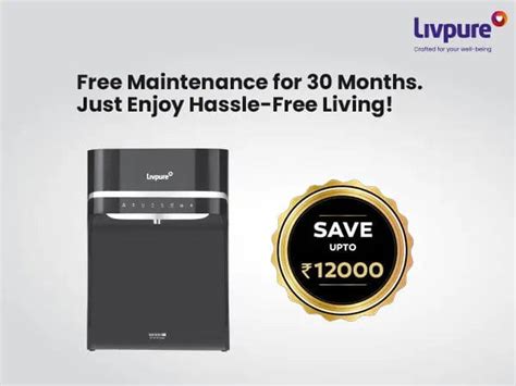 Livpure Sereno RO+UV+UF+Copper with Stainless Steel Tank Purifier