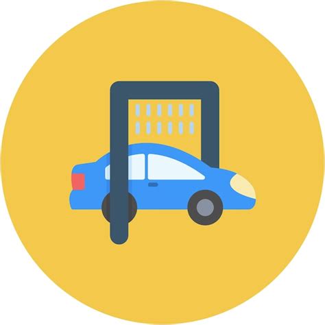 Car wash flat illustration | Premium Vector