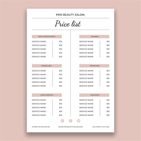 Preisliste Bilder - Kostenloser Download auf Freepik